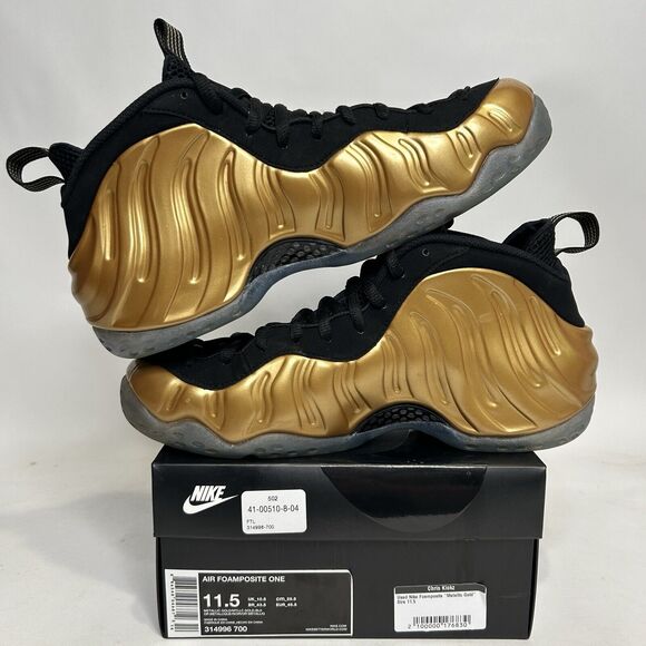 Nike Shoes Air Foamposite One “Metallic Gold” 2024 - Picture 3 of 8